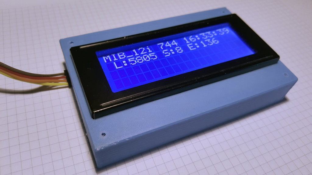 LCD 2004A i2C Case