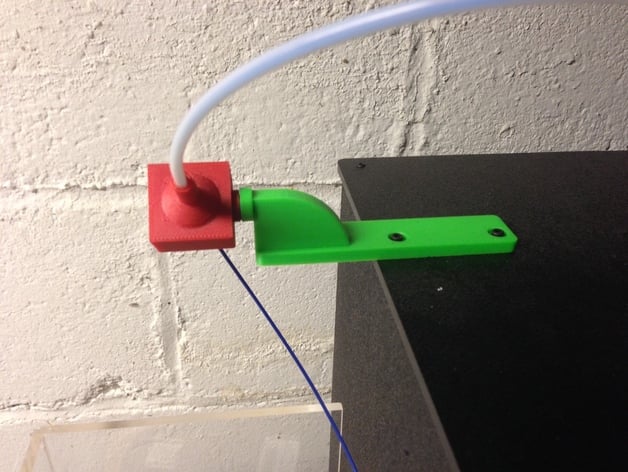 Filament guide for the Octave UP/Afinia  3D Printer Enclosure