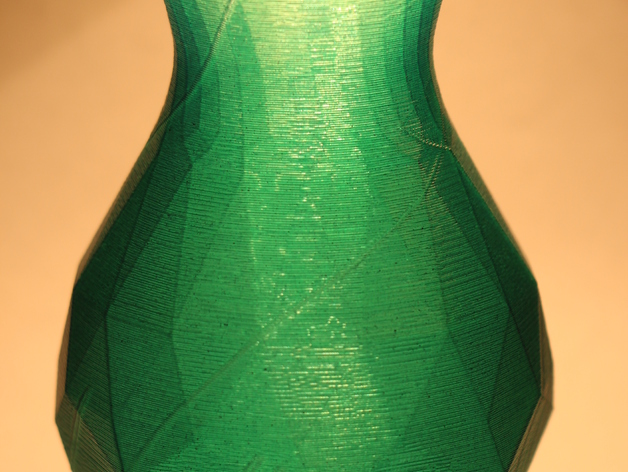 Vase created in selfcad with shape generator tool