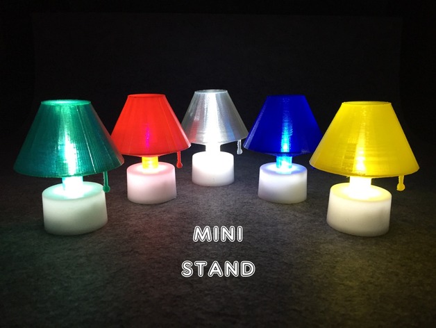 Mini Stand with LED candle