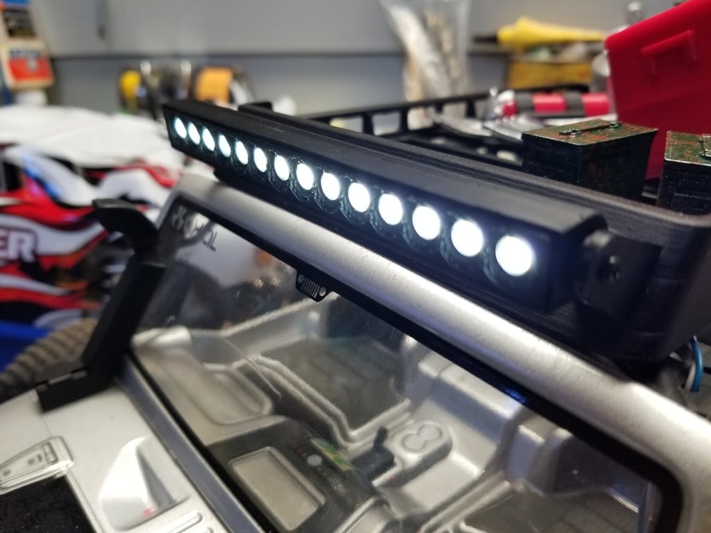1/10 scale roof rack light bar