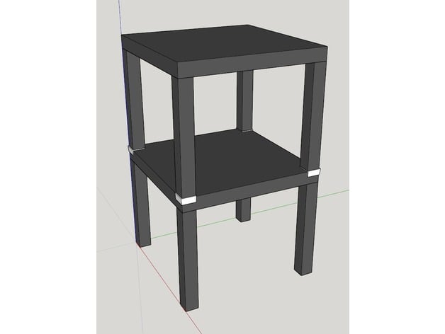 Ikea Lack Table Stacker (v2)