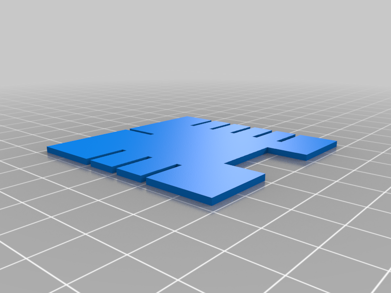 Replacement slit plate for school light box.
