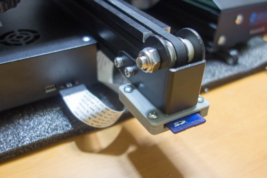 Ender-3 SD card adapter holder