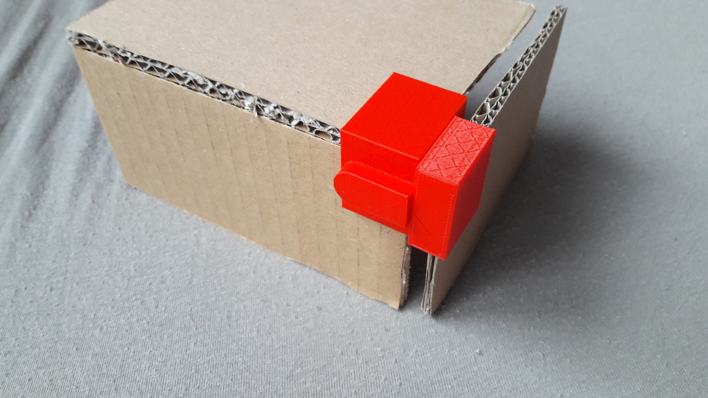 3D Cardboard corner / Coin 3D pour montage en carton 