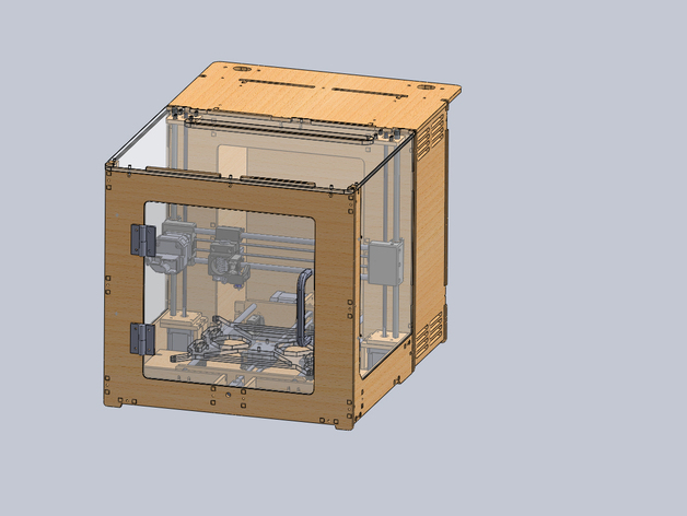 Redesigned Prusa I3 3D Printer