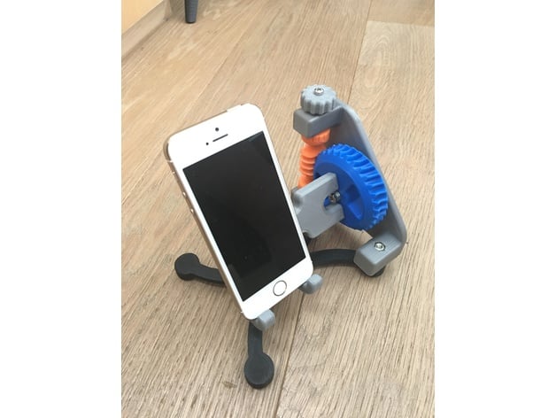Worm Gear Phone Stand