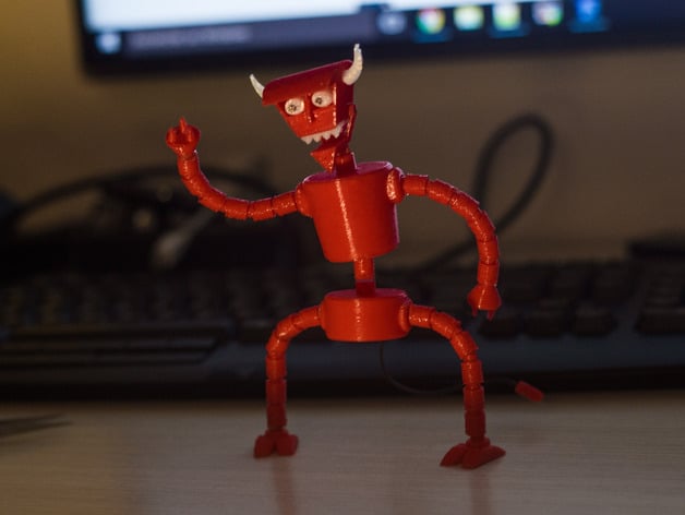 Robot Devil (Articulated) from Futurama