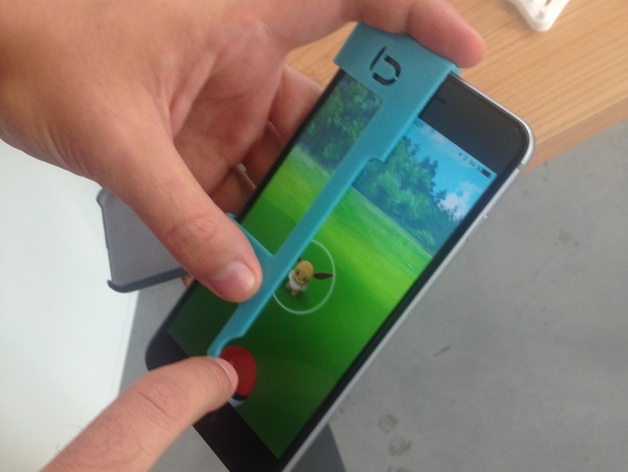 Light Pokeball aimer for Pokemon Go (iPhone 6Plus)