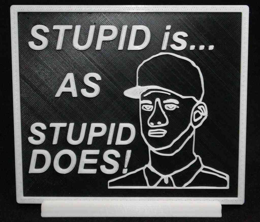 Stupid Is as Stupid Does (Forrest Gump)