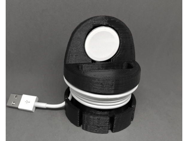 Apple Watch Travel Charging Stand and Cord Organizer
