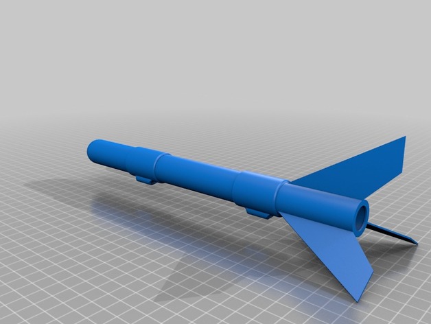 ZF - 2 A 100% 3D Printed Rocket