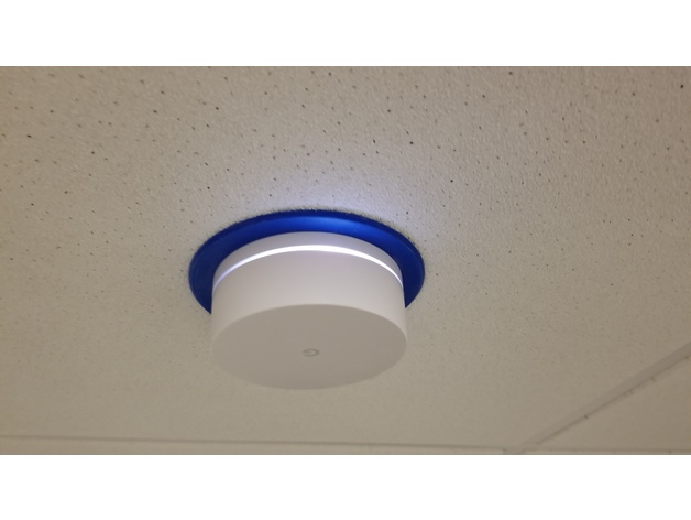 Google Wifi Ceiling Tile Mount By Iceburgdesigns Thingiverse