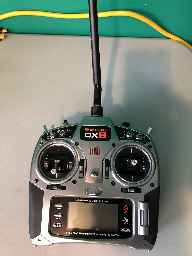 Spektrum DX8 Removable SMA Antenna Upgrade