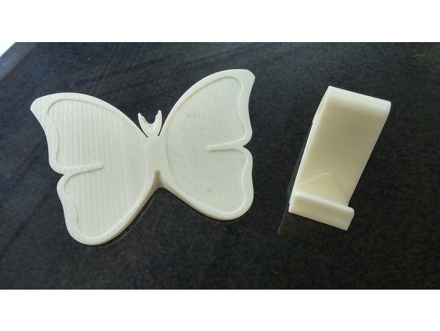 butterfly smart phone stand / butterfly name card