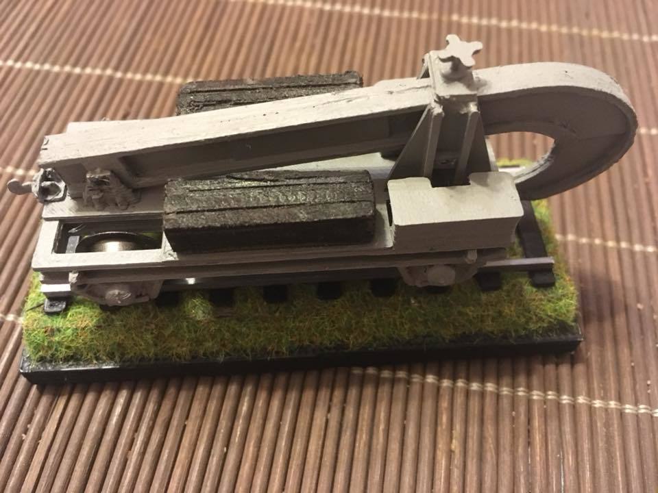 Schienenwolf (Railroad plough) 1/87 (HO)