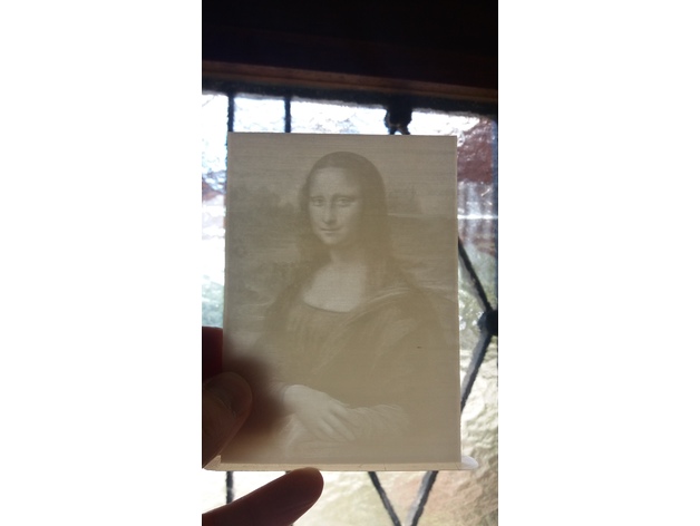 Mona Lisa Lithophanie
