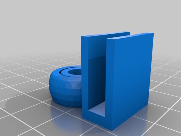 Ball joints filament guide for 5mm frame