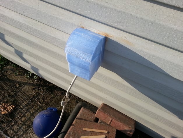 Rain Guard for outdoor outlet