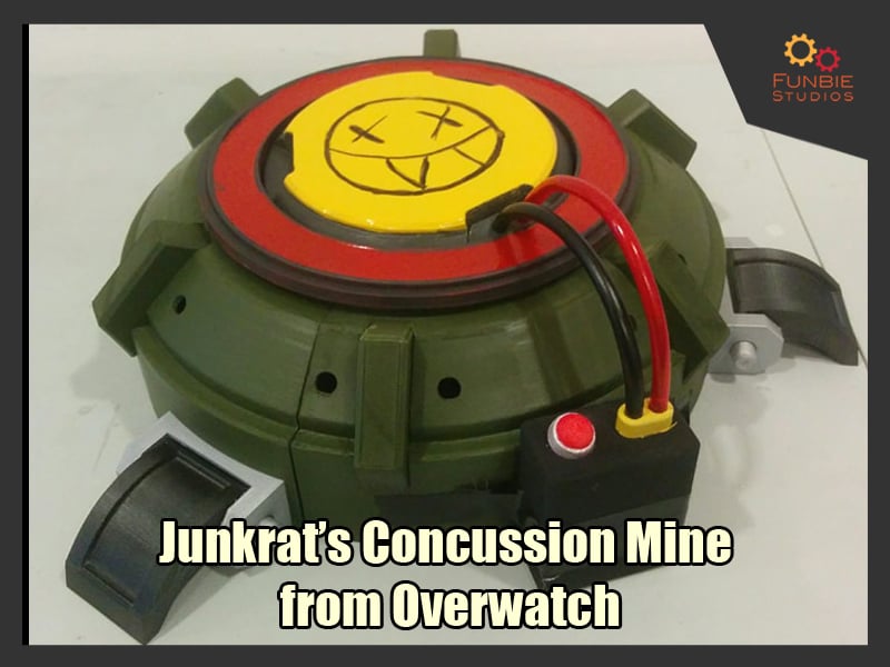 Junkrat's Concussion Mine from Overwatch