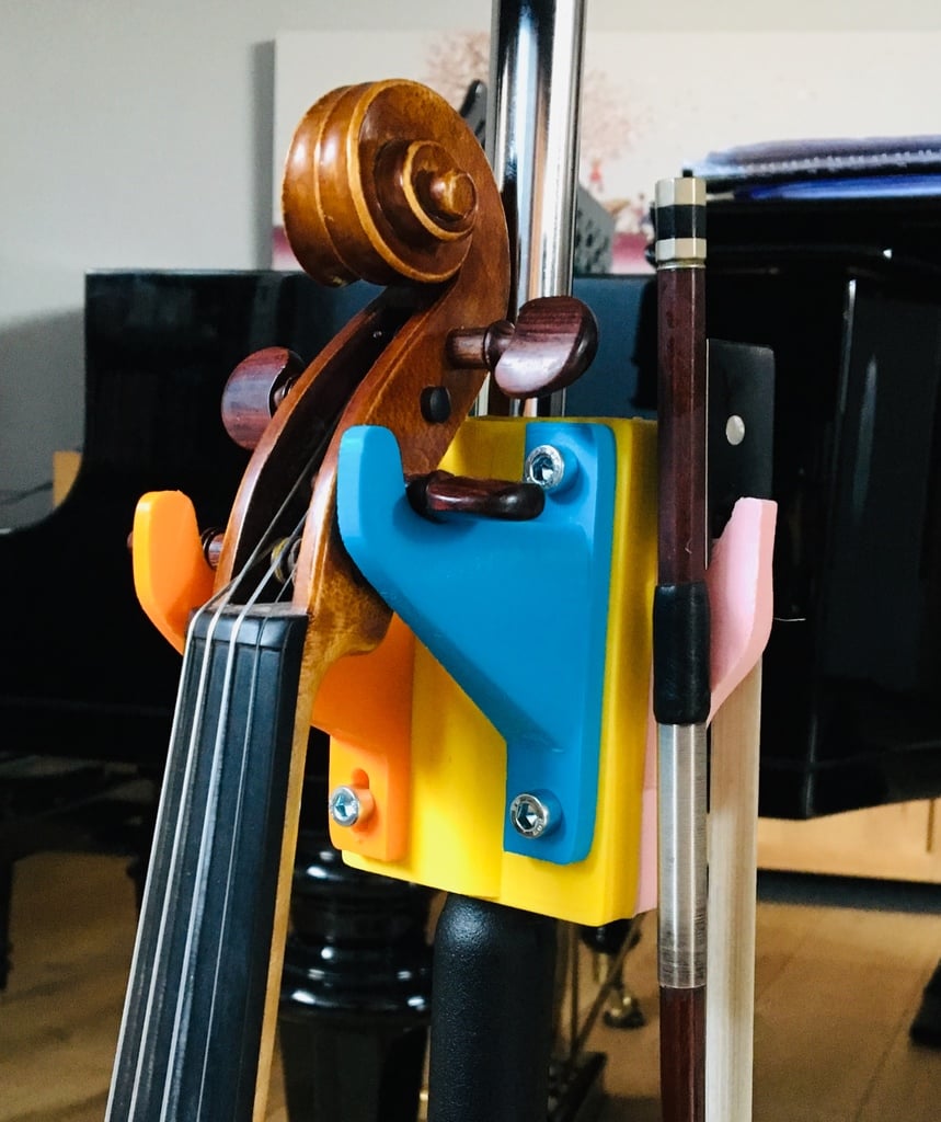 Violin music stand hanger / Holder