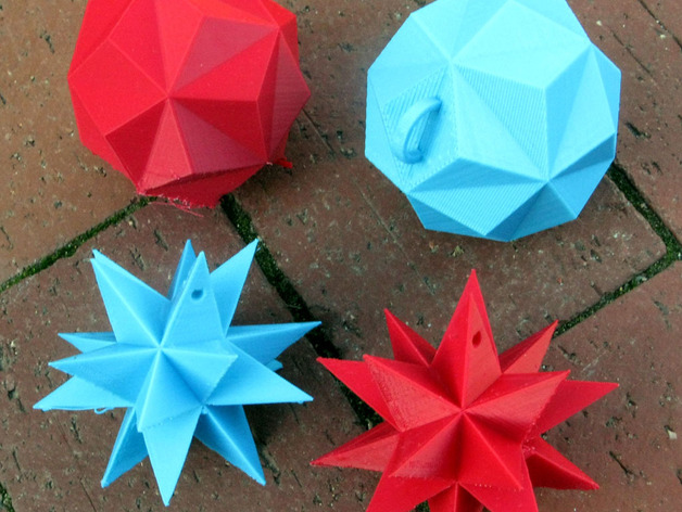 Great Stellated Dodecahedron as Ornament
