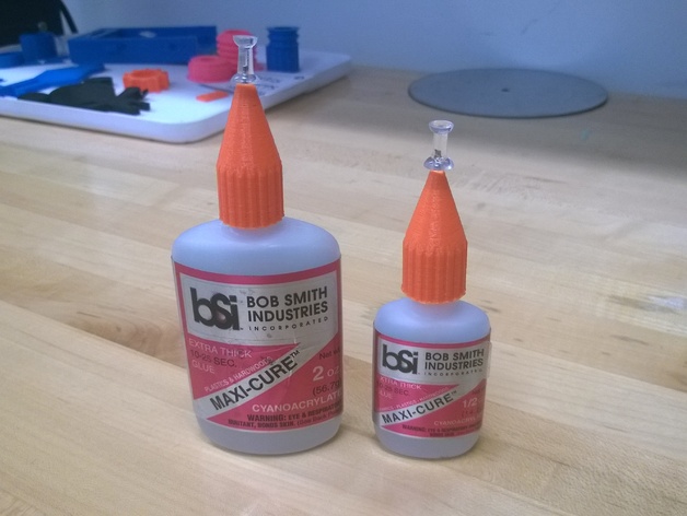 Replacement Cap for Cyanoacrylate Glue Bottles