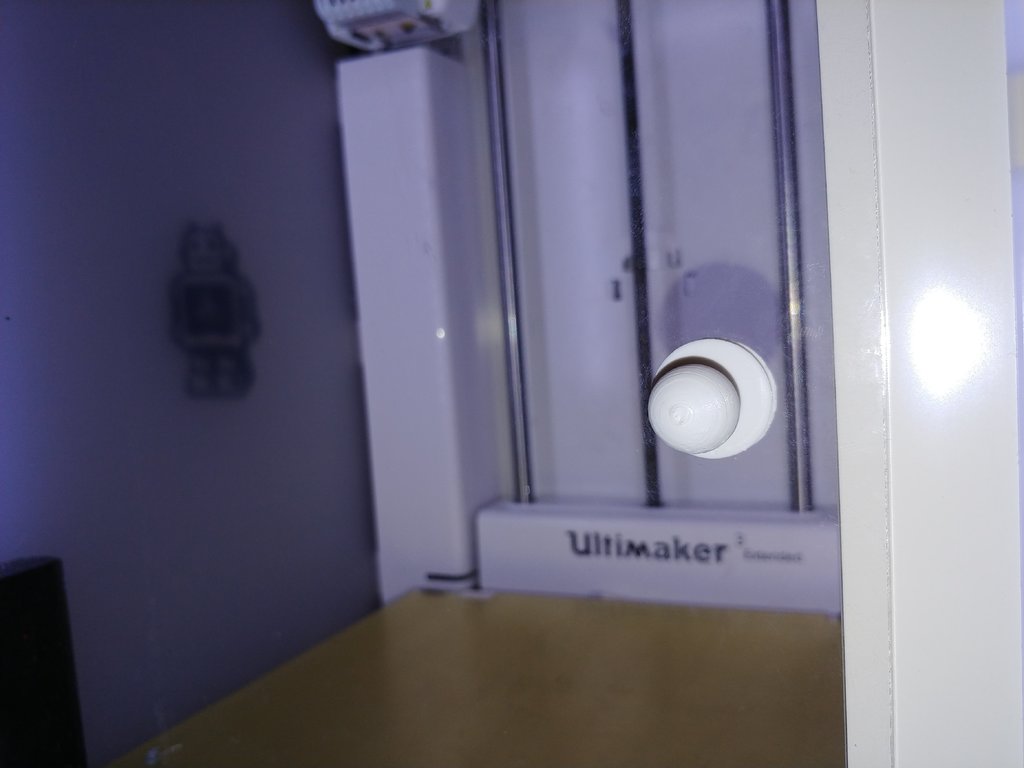 Ultimaker 3 Doorknob (works with PrintedSolid Door)