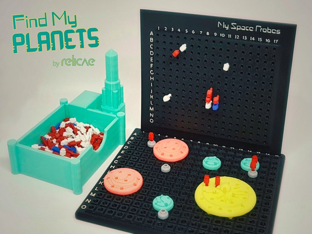 Find My Planets - Guessing Game (Battleship style)