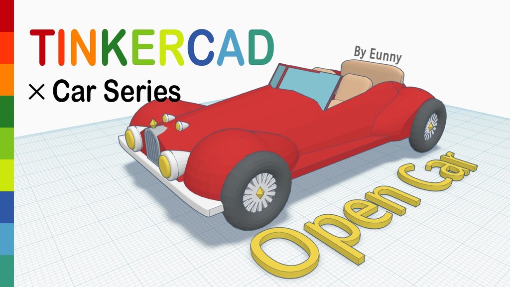 Open Car with Tinkercad
