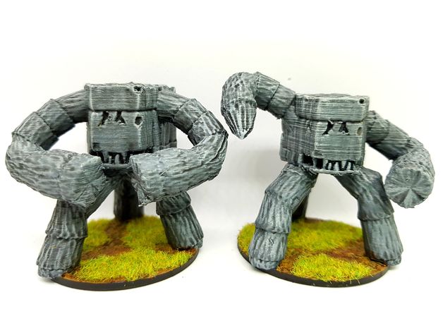 Image of Earth elemental for 28mm tabletop gaming