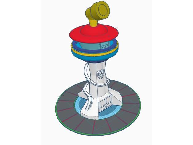 small paw patrol lookout tower
