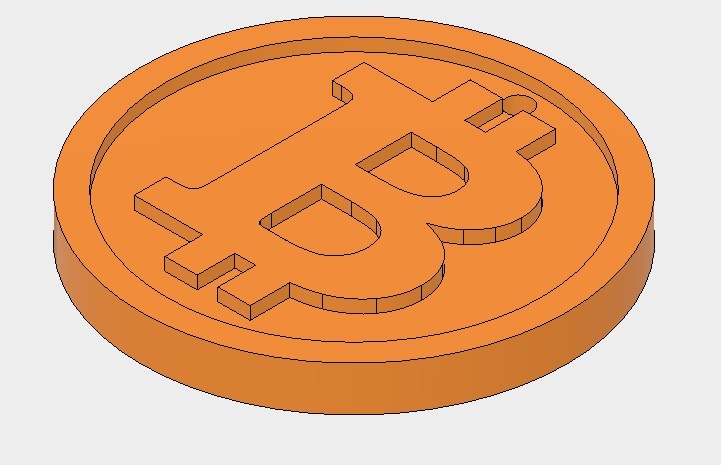 Bitcoin (BTC) simple (Keychain)