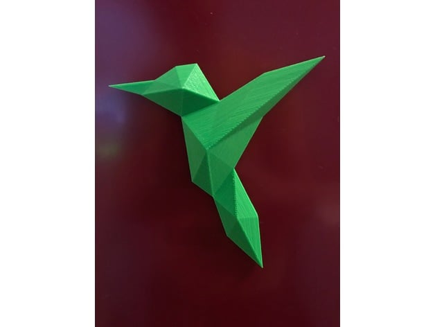 Origami Colibri Hummingbird