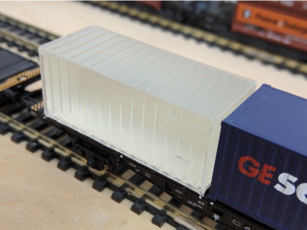 N Scale 1:160 20 feet container