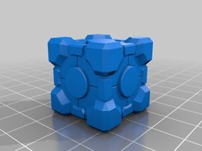 Weighted Companion Cube by Poh - Thingiverse
