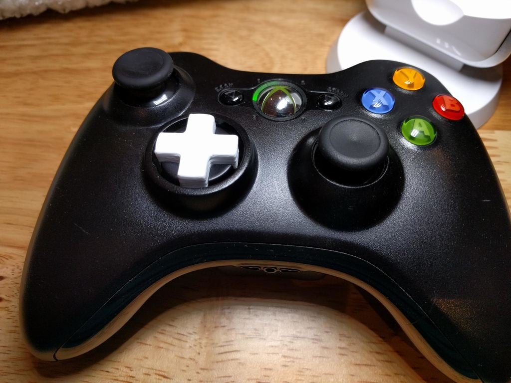 Replacement "Transformable" D-pad for Xbox 360 controller