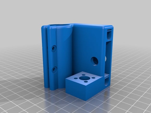 OB1.4 to prusa i3 X ends with acme threaded rod mounts