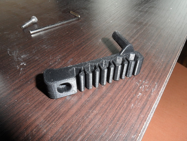 Makita bit holder (Flexible hex shape) with support