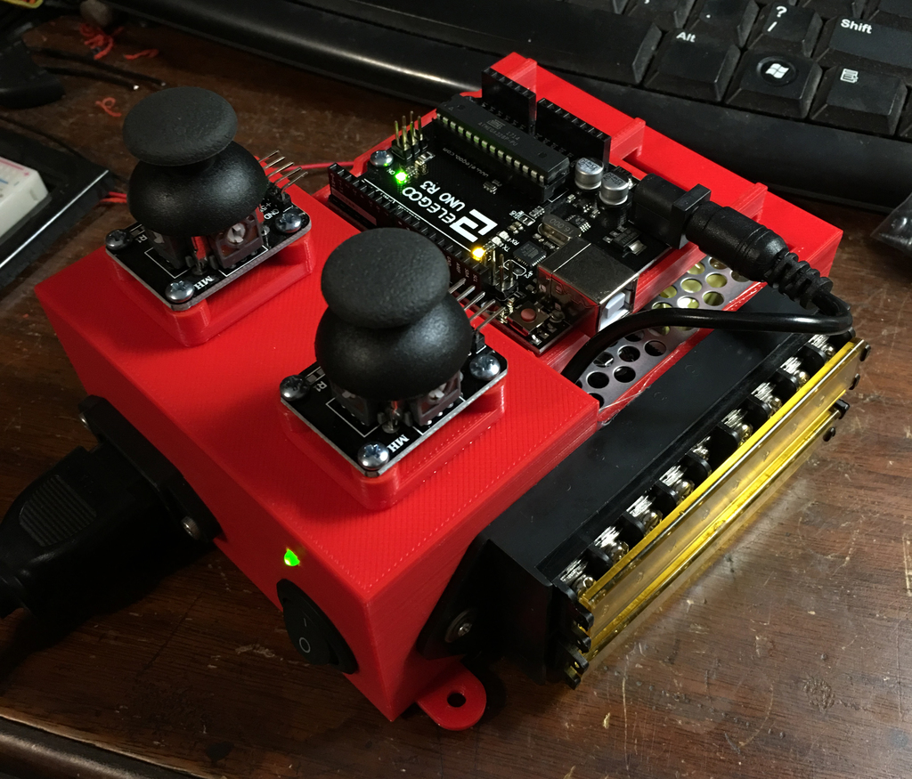 MeanWell RS-50-5 and Arduino Uno Project Case