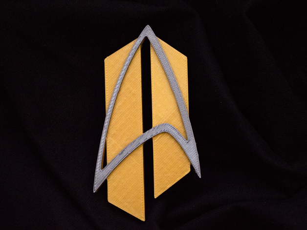 Star Trek Future Badge w/ Magnetic Backing