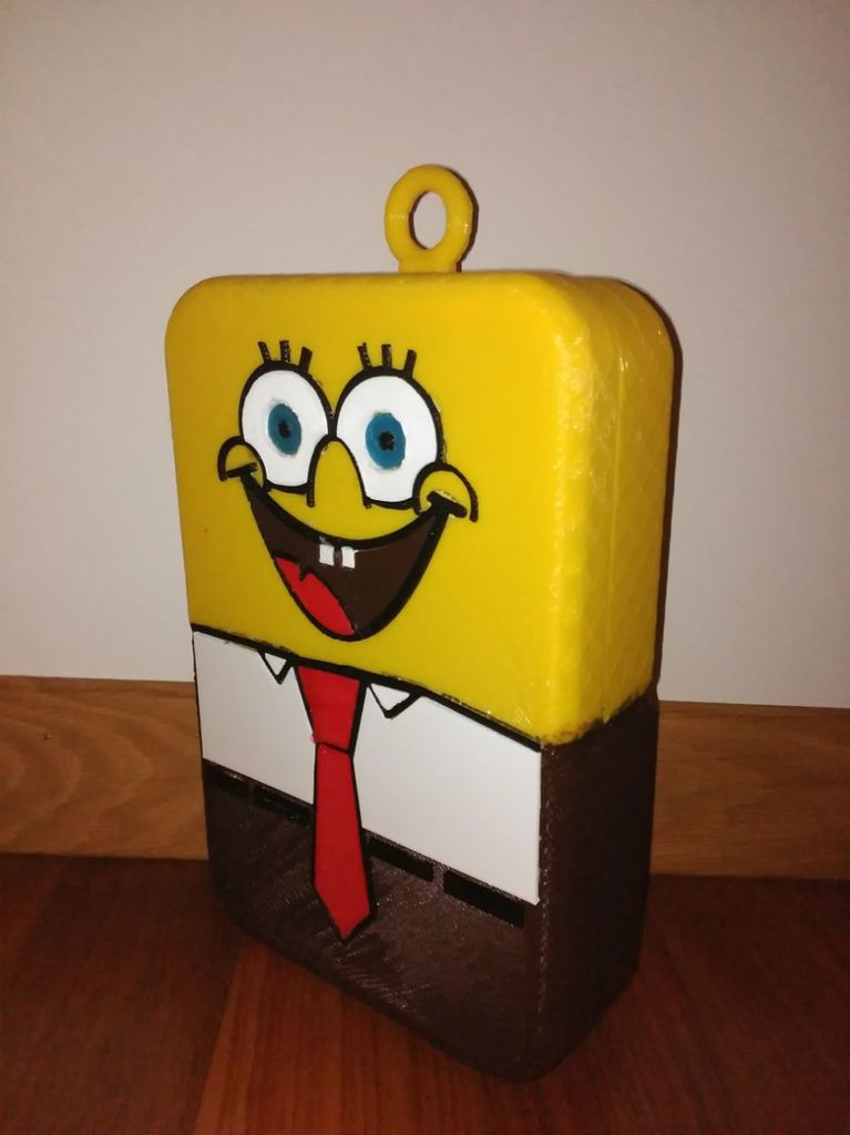 Sponge Bob Mask for ChemoBox-Kimiobox - Máscara de Bob Esponja para Chemobox-Kimiobox