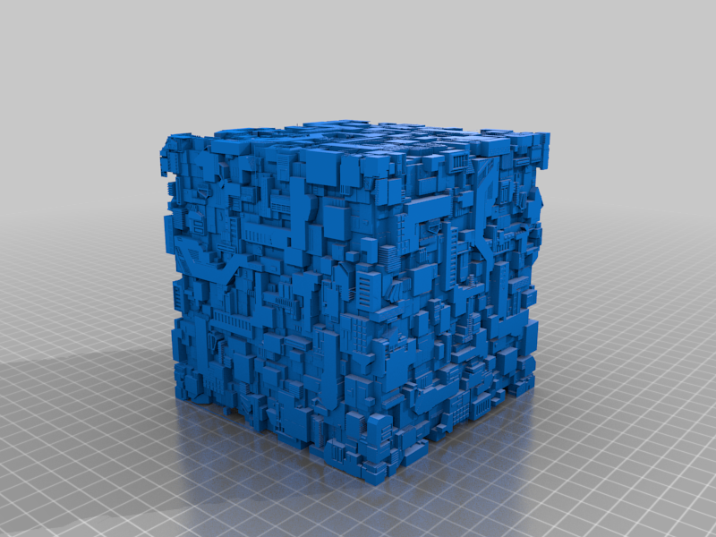 Star Trek - The Next Generation Borg Cube