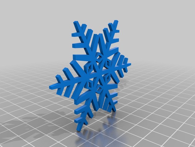 snowflake 65mm x 2mm