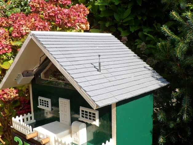 Roof for  bird house