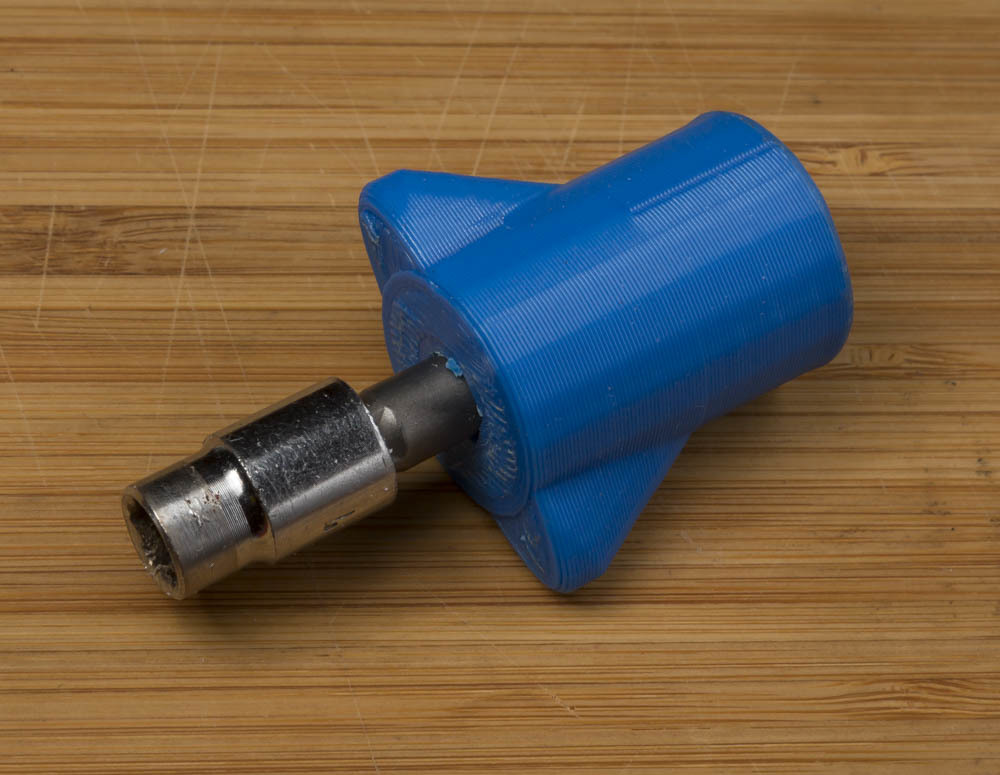 Stubby Hex Handle - good for nozzle changing