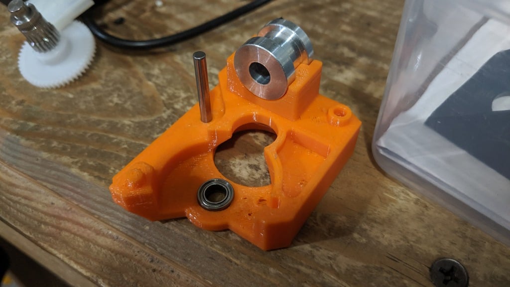 BMG Extruder Bearing Resize(uses 8.7mm bearing from Titan Clones)