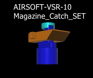 AIRSOFT_VSR-10_Magazine_Catch＆Release ButtonsSET
