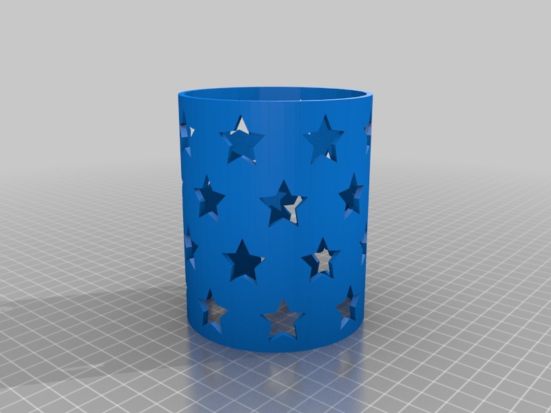 Stars Candle Sleeves