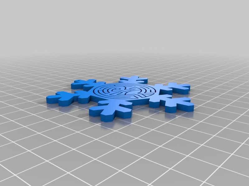 Westworld Maze Snowflake